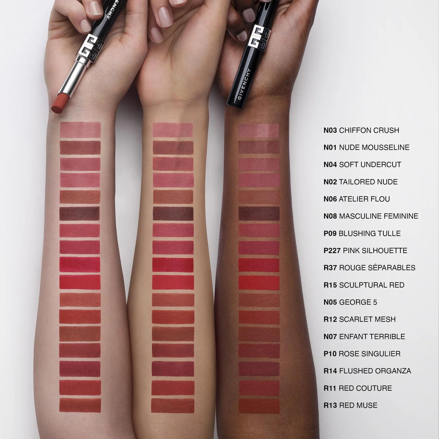 GIVENCHY VELVET MATTE LIPSTICK