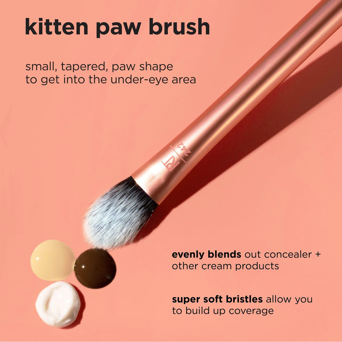 REAL TECHNIQUES KITTEN PAW BRUSH