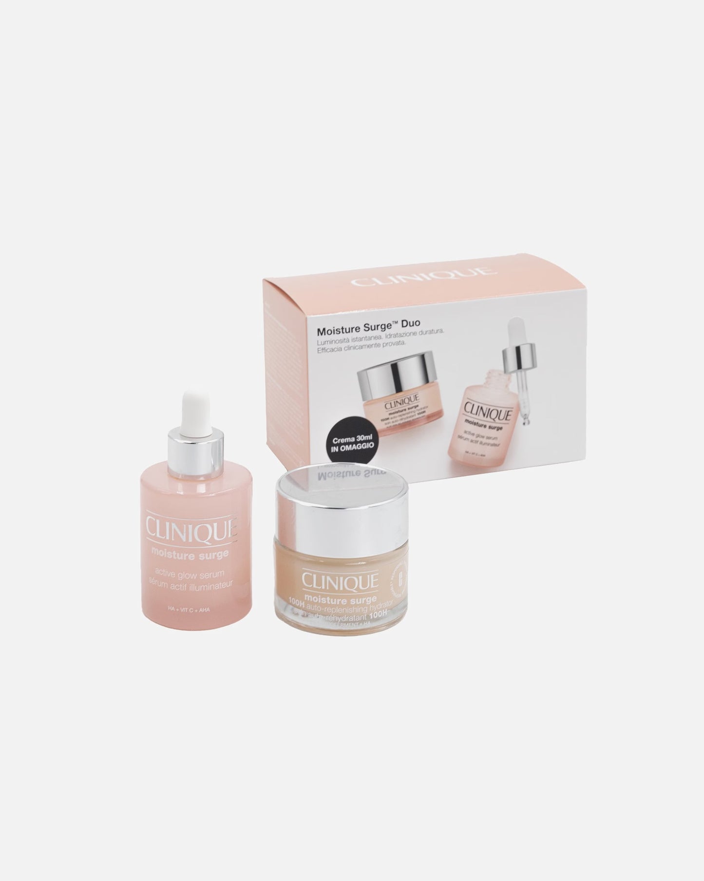 CLINIQUE MOISTURE SOURGE GLOW SET