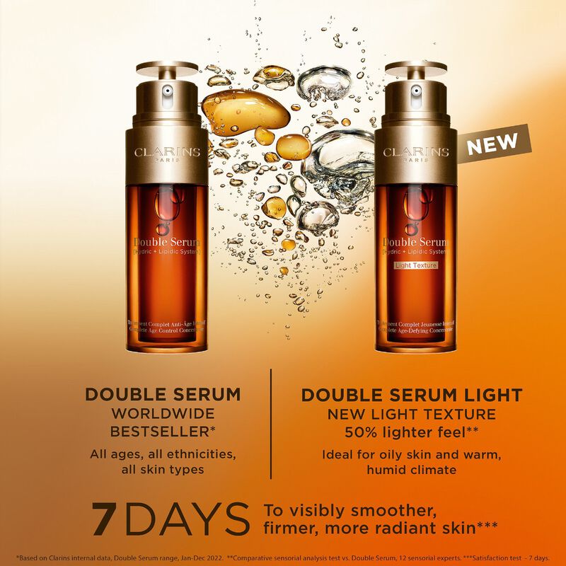 CLARINS DOUBLE SERUM LIGHT TEXTURE