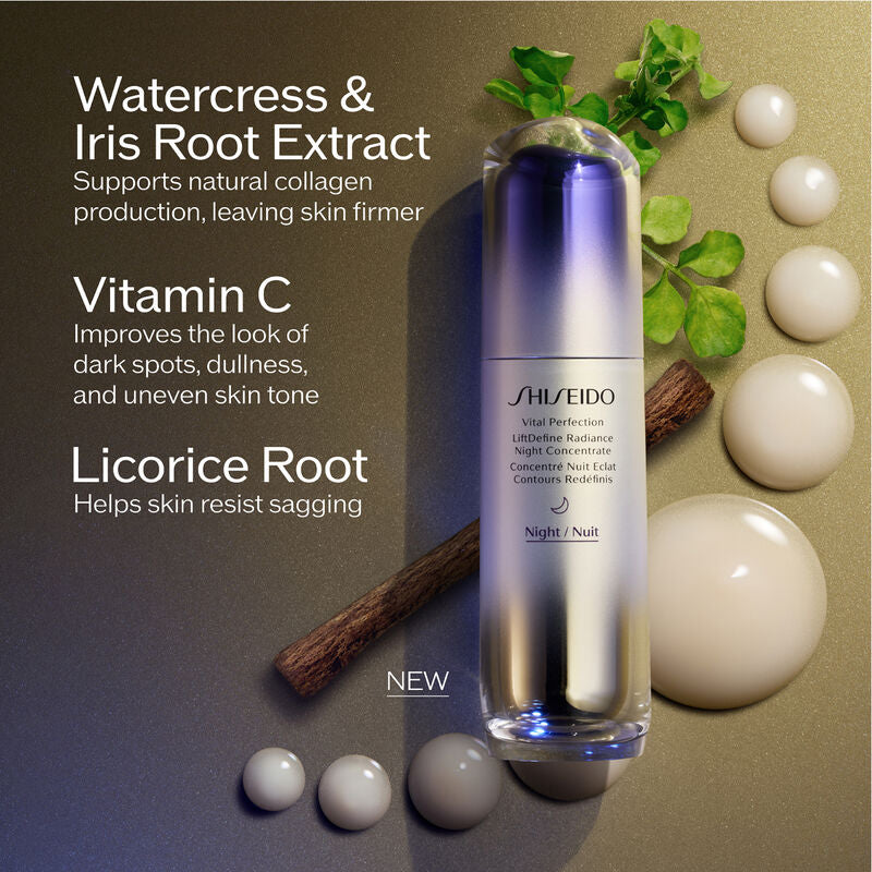 SHISEIDO VITAL PERFECTION NIGHT SERUM