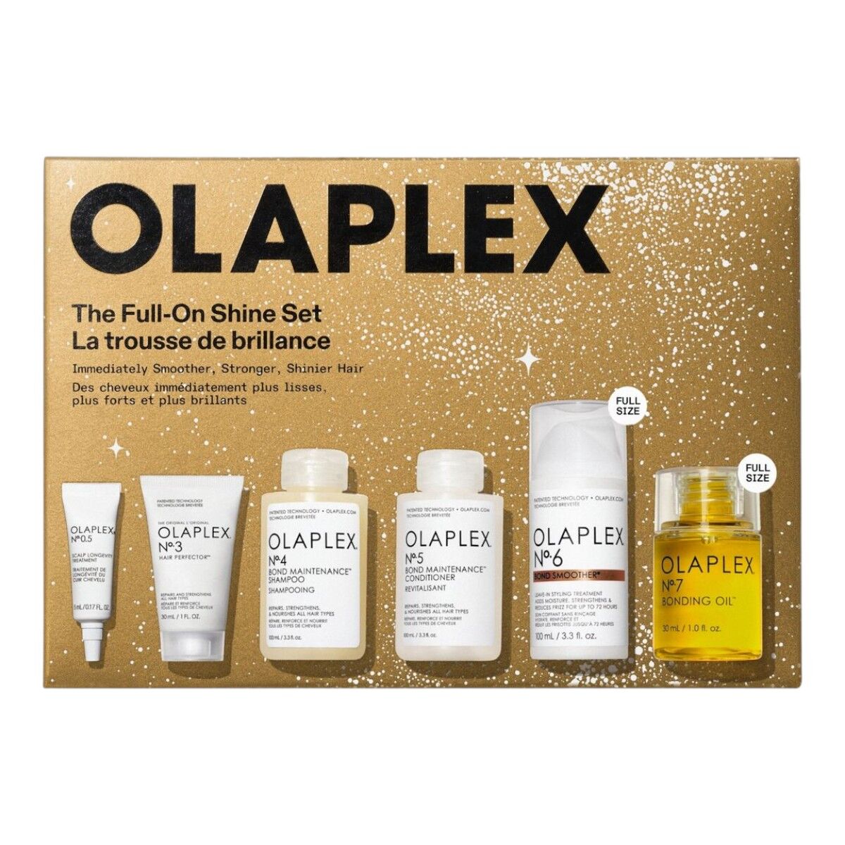 OLAPLEX THE FULL ON SHINE SET