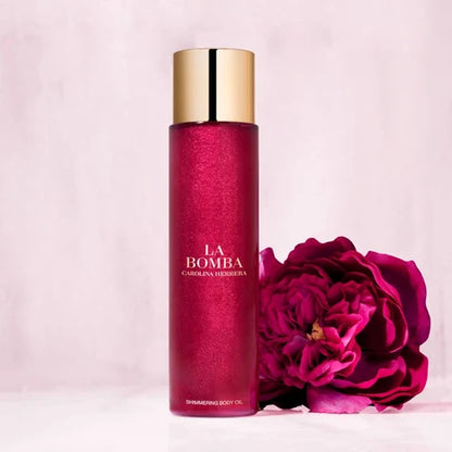 CAROLINA HERRERA LA BOMBA SHIMMERING BODY OIL