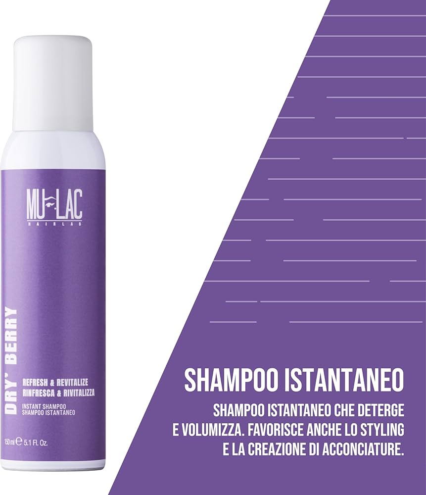 MULAC DRY BERRY SHAMPOO SECCO