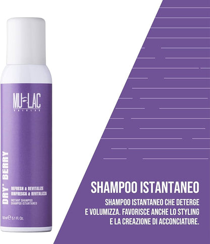 MULAC DRY BERRY SHAMPOO SECCO