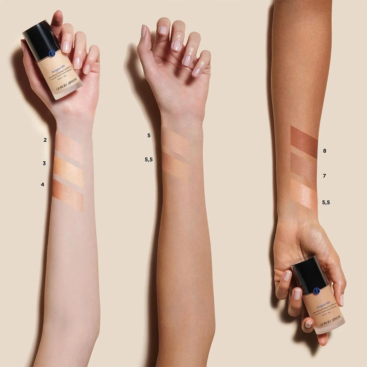 GIORGIO ARMANI DESIGNER LIFT FOUNDATION
