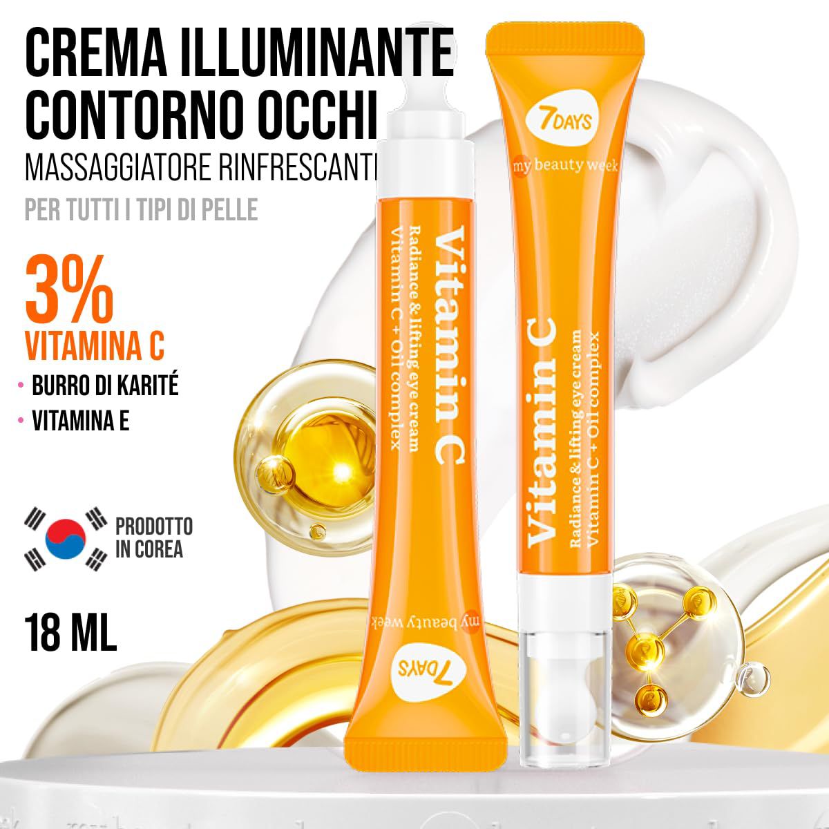 7 DAYS   VITAMINA C EYE CREAM